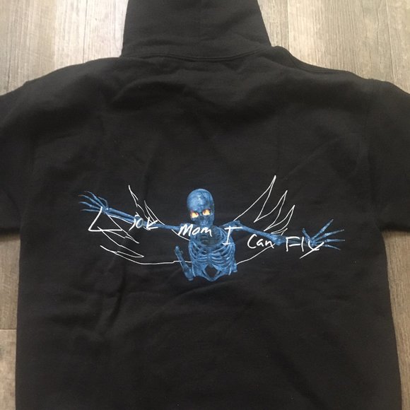Travis Scott Hoodie Black Size S